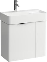 LAUFEN Waschtischunterbau VAL BASE 290 mm weiß matt – 2 Türen, Wandmontage, mit Dämpfung