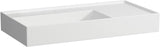 LAUFEN Waschtisch KARTELL 900x460mm Ablage rechts ohne Überlauf 1 Hahnloch weiß