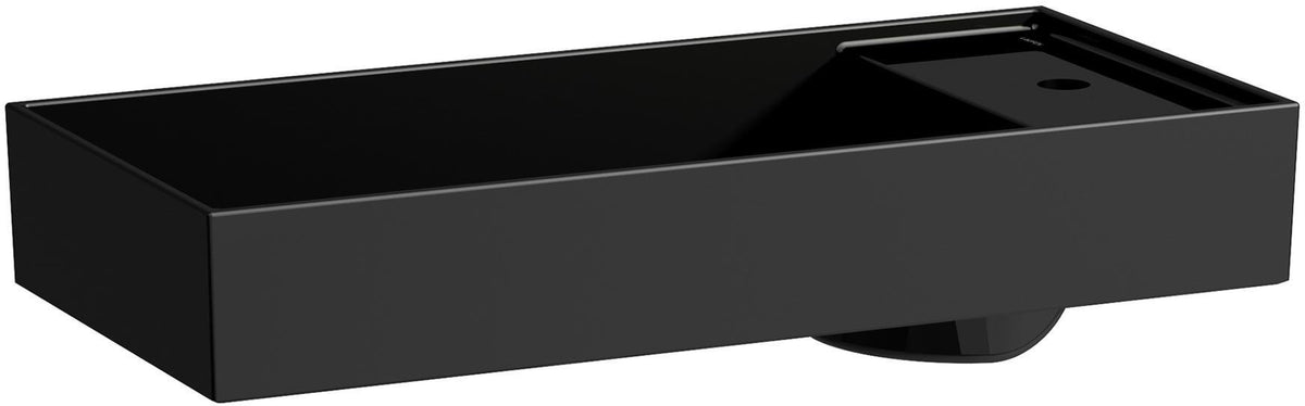LAUFEN Waschtisch-Schale Kartell 750x350 mm mit Armaturenbank rechts, 1 Hahnloch, ohne Überlauf, weiß
