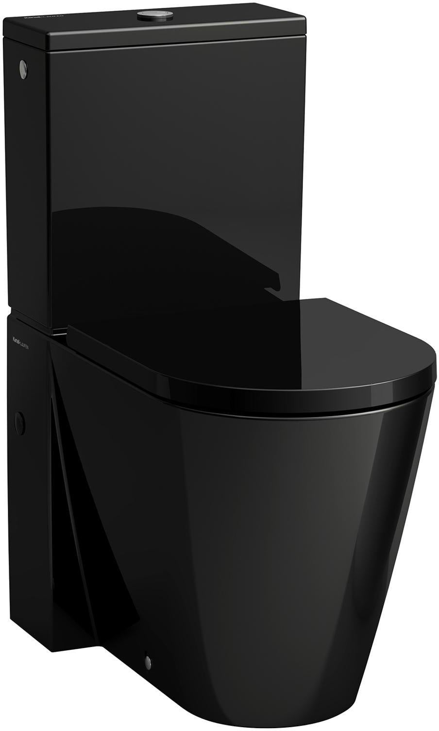 LAUFEN Stand-WC-Kombination KARTELL LAUFEN spülrandlos weiß 660x370x430 mm
