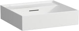 LAUFEN Aufsatzwaschtisch KARTELL 500x460 mm, 1 Hahnloch, mit Überlauf, weiß