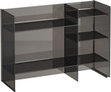 LAUFEN Regal KARTELL 750 x 265 x 530 mm in Bernstein – Freistehendes Designer-Regal von Ludovica & Roberto Palomba