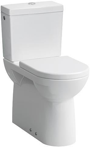 LAUFEN PRO Stand-WC Kombination Tiefspüler 6 l, erhöhte Ausführung, weiß