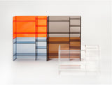 LAUFEN Regal KARTELL 750 x 265 x 530 mm in Bernstein – Freistehendes Designer-Regal von Ludovica & Roberto Palomba
