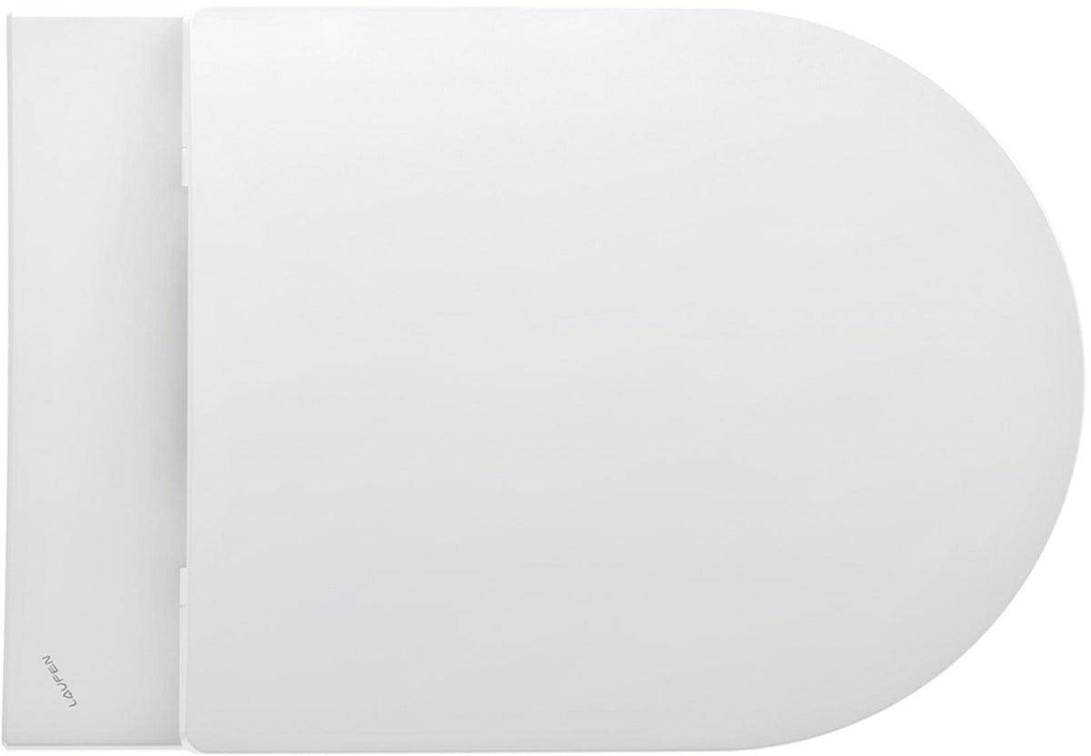 LAUFEN PRO Wand-WC Set spülrandlos 530x365x350 mm weiß
