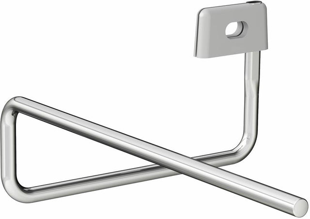 LAUFEN Handtuchhalter VAL chrom, Aufhängefläche 345 mm links – Design von Konstantin Grcic