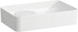 LAUFEN Waschtisch-Schale VAL 550x360 mm mit Überlauf, ohne Hahnloch, weiß