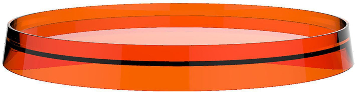 LAUFEN Ersatz-Deko-Disc KARTELL Ø 183 mm in Bernstein – Wandablage & Rollenhalter