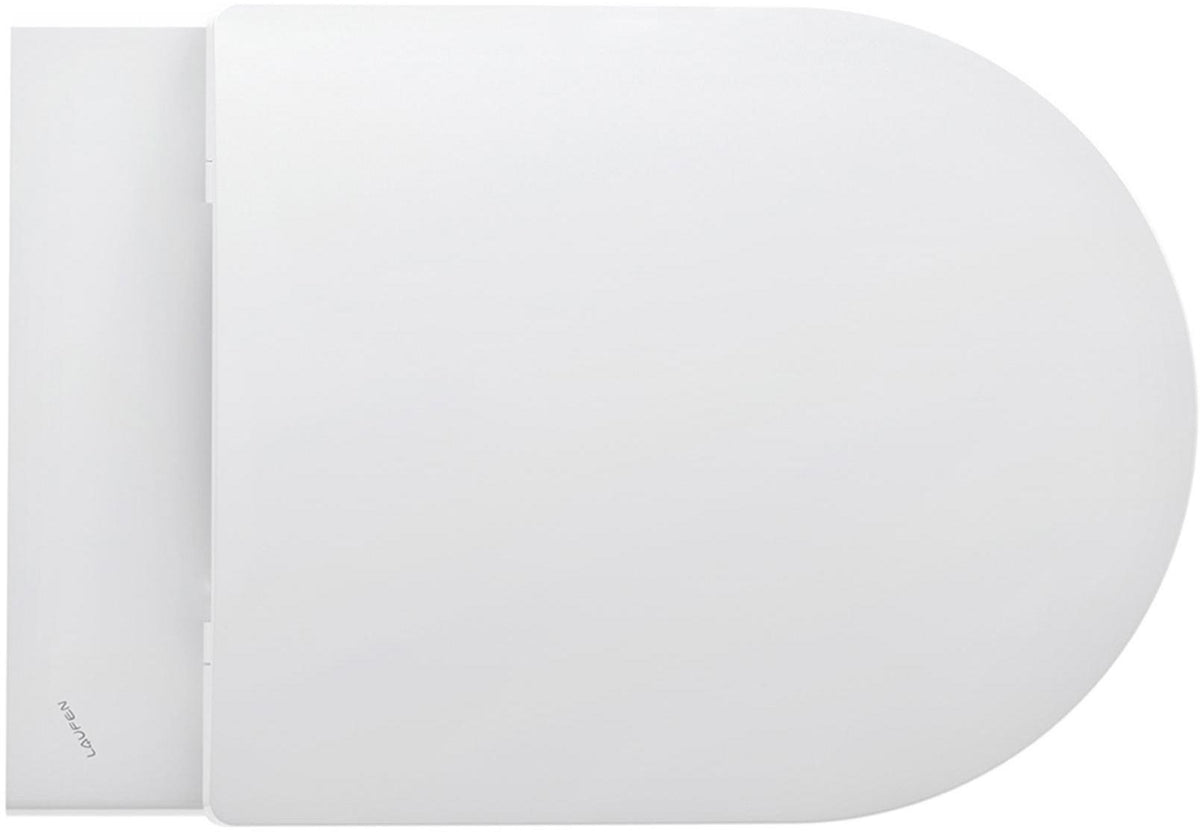 LAUFEN PRO PACK Wand-WC H820960 weiß spülrandlos mit WC-Sitz slim