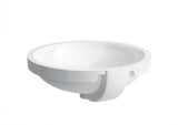 LAUFEN PRO C Einbauwaschtisch 465x470 mm Weiß Keramik Unterbaumontage