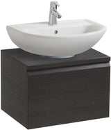 LAUFEN PRO B Waschtischunterbau 570 mm wenge mit Schublade und Innenschublade