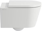 Tiefspüler / weiß / Laufen Wand-WC KARTELL spülrandlos, Tiefspüler weiß
