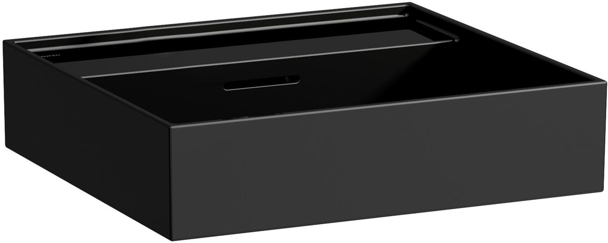 LAUFEN Waschtisch KARTELL 500x460 mm Unterbau mit Überlauf, 1 Hahnloch, weiß – Designer-Keramik