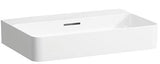 LAUFEN Waschtisch VAL 650x420mm mit Überlauf, 1 Hahnloch, weiß, Wandmontage