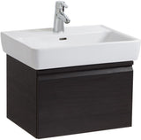 LAUFEN PRO A Waschtischunterbau 450 mm Wenge mit Schublade und Griffmulde