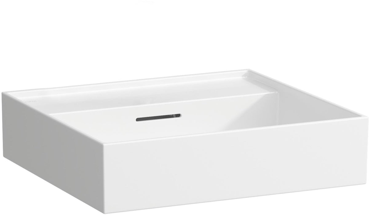 LAUFEN Aufsatzwaschtisch KARTELL 500x460 mm, 1 Hahnloch, mit Überlauf, weiß
