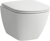 LAUFEN Wand-WC LUA tief 360x490mm spülrandlos weiß mit verdeckter Befestigung