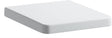 LAUFEN WC-Sitz LIVING SQUARE mit Deckel, abnehmbar, weiß – 368 x 468 mm