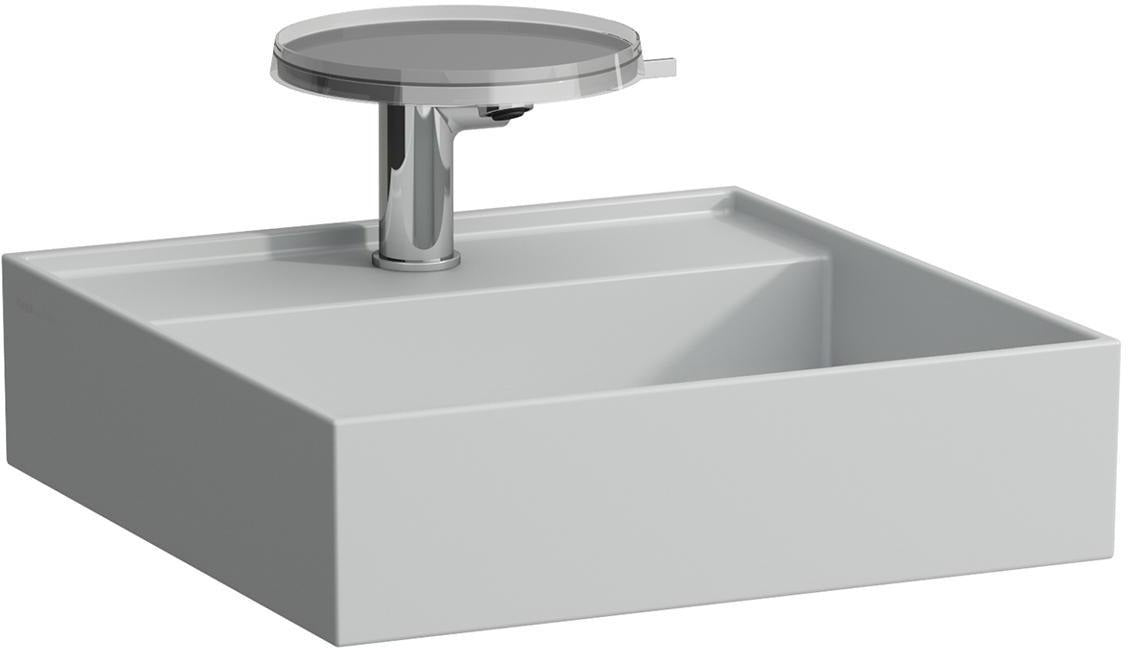 LAUFEN Handwaschbecken KARTELL 460x460mm weiß ohne Überlauf, 1 Hahnloch