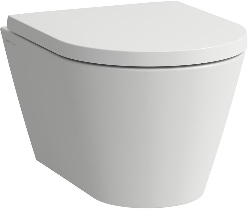 LAUFEN Wand-WC COMPACT KARTELL spülrandlos Tiefspüler weiß 490x370 mm