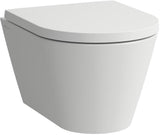 LAUFEN Wand-WC COMPACT KARTELL spülrandlos Tiefspüler weiß 490x370 mm