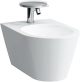 LAUFEN Wandbidet KARTELL 1 Hahnloch weiß – 545 x 370 mm, Wandmontage, ohne seitliches Loch