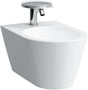LAUFEN Wandbidet KARTELL 1 Hahnloch weiß – 545 x 370 mm, Wandmontage, ohne seitliches Loch
