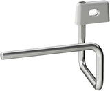 LAUFEN Handtuchhalter VAL chrom, Aufhängefläche 175 mm für Handwaschbecken H815284