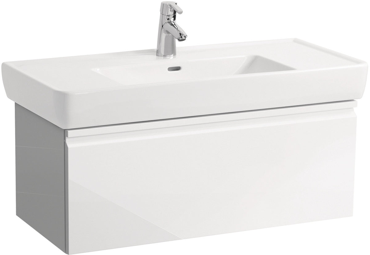 LAUFEN PRO A Waschtischunterbau 450 mm Wenge mit Schublade und Griffmulde