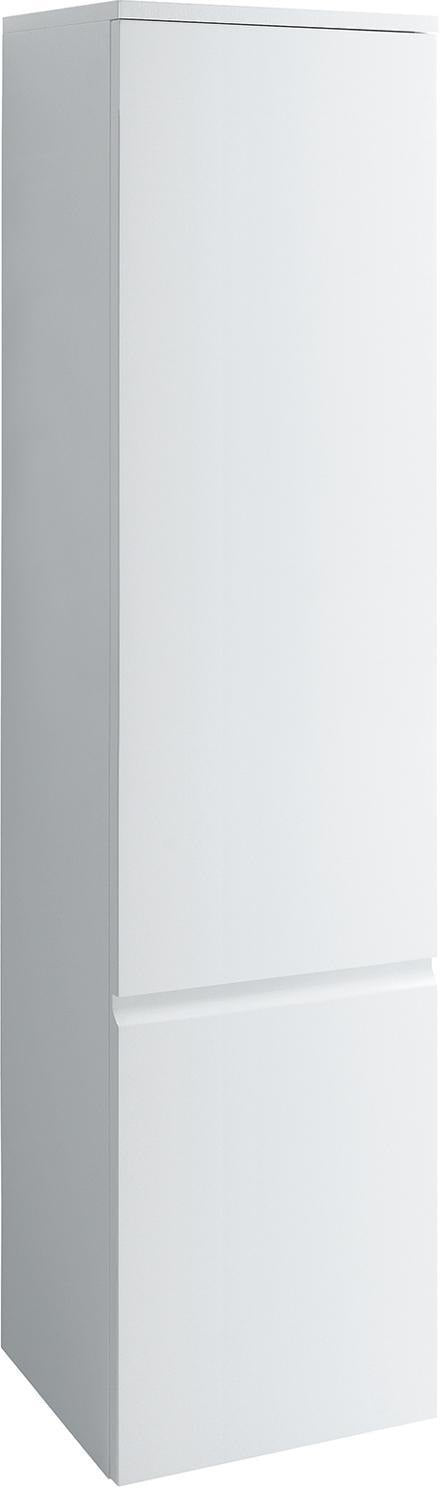 LAUFEN PRO Hochschrank 350x1650x335 mm, 1 Tür links, weiß matt – mit Dämpfung