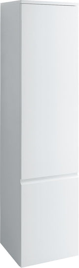 LAUFEN PRO Hochschrank 350x1650x335 mm, 1 Tür links, weiß matt – mit Dämpfung