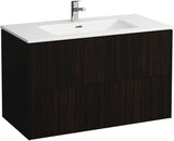 LAUFEN Waschtisch PRO S BASE mit Unterbau 1000x500 mm, 2 Schubladen, weiß matt