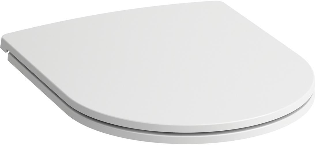 LAUFEN PRO WC-Sitz mit Deckel Slim, Absenkautomatik, abnehmbar, weiß, Duroplast