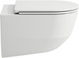 LAUFEN PRO Wand-WC Set spülrandlos 530x365x350 mm weiß
