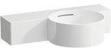 LAUFEN Handwaschbecken VAL 550x315mm ohne Hahnloch mit Überlauf weiß