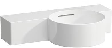 LAUFEN Handwaschbecken VAL 550x315mm ohne Hahnloch mit Überlauf weiß
