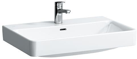LAUFEN PRO S Aufsatzwaschtisch 550x465mm weiß ohne Hahnloch ohne Überlauf