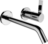 LAUFEN KARTELL LAUFEN 2-Loch-Unterputz-Waschtischmischer mit 175 mm Ausladung in Chrom