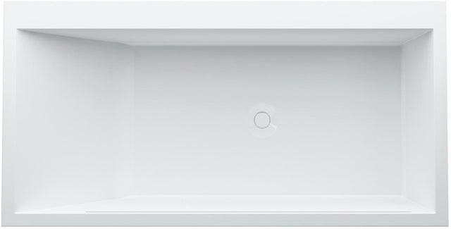 LAUFEN Einbau-Badewanne KARTELL 1700x860 mm rechts mit LED-Beleuchtung in Weiß