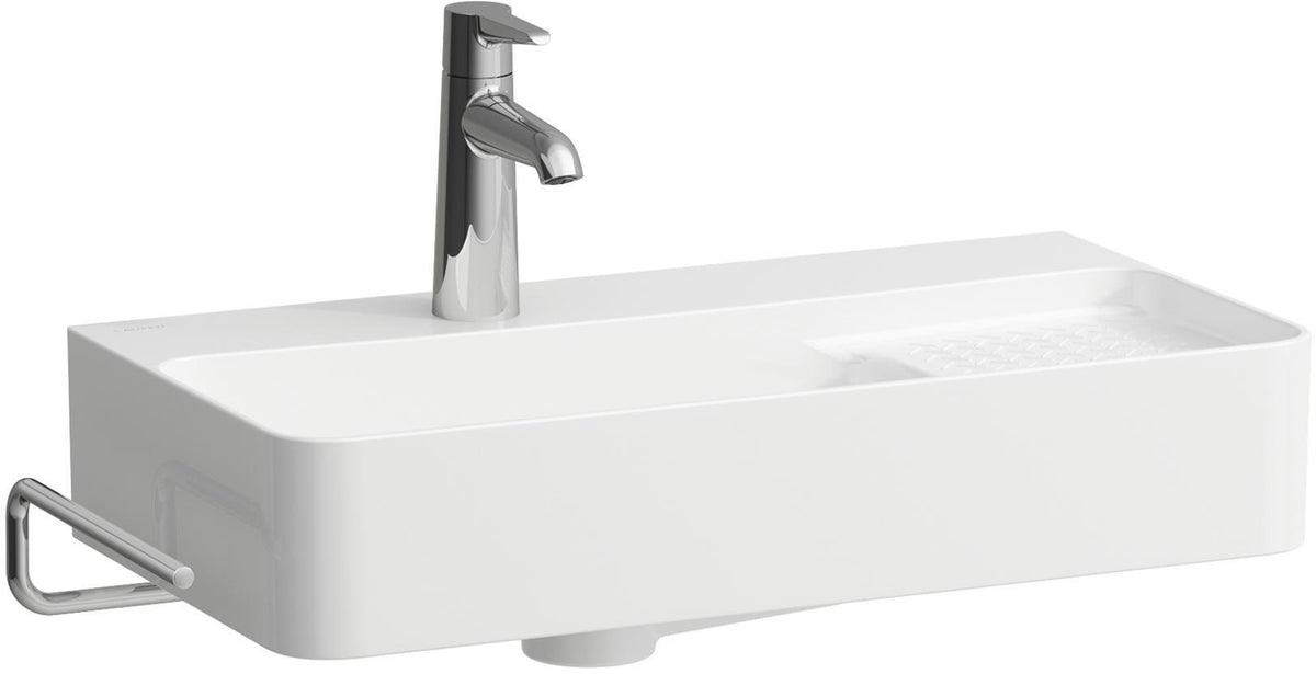 LAUFEN Handtuchhalter VAL chrom, Aufhängefläche 235 mm – Designer-Accessoire von Konstantin Grcic