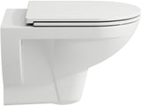 LAUFEN PRO PACK Wand-WC H820960 weiß spülrandlos mit WC-Sitz slim