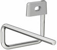 LAUFEN Handtuchhalter VAL chrom, Aufhängefläche 235 mm – Designer-Accessoire von Konstantin Grcic
