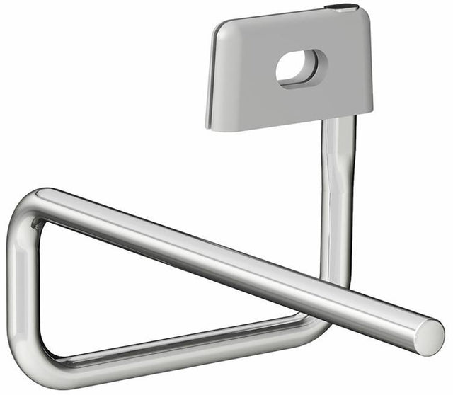 LAUFEN Handtuchhalter VAL chrom, Aufhängefläche 235 mm – Designer-Accessoire von Konstantin Grcic