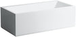 LAUFEN Badewanne KARTELL freistehend 1700x860mm mit LED-Beleuchtung in Weiß
