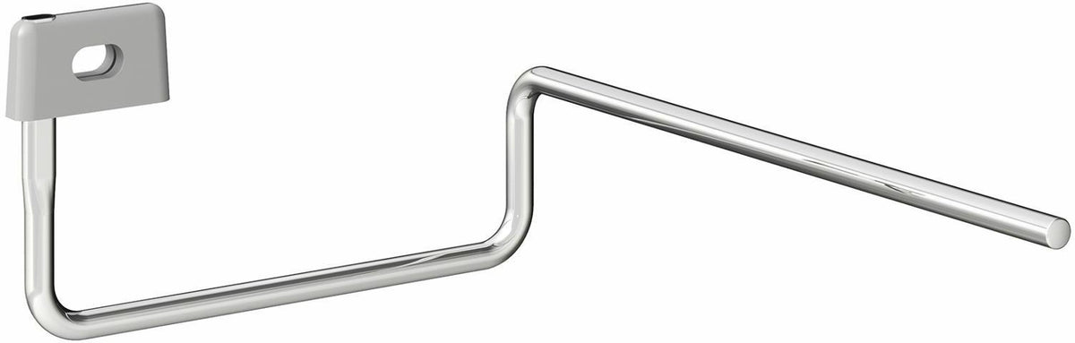 LAUFEN Handtuchhalter VAL chrom, Aufhängefläche 345 mm links – Design von Konstantin Grcic