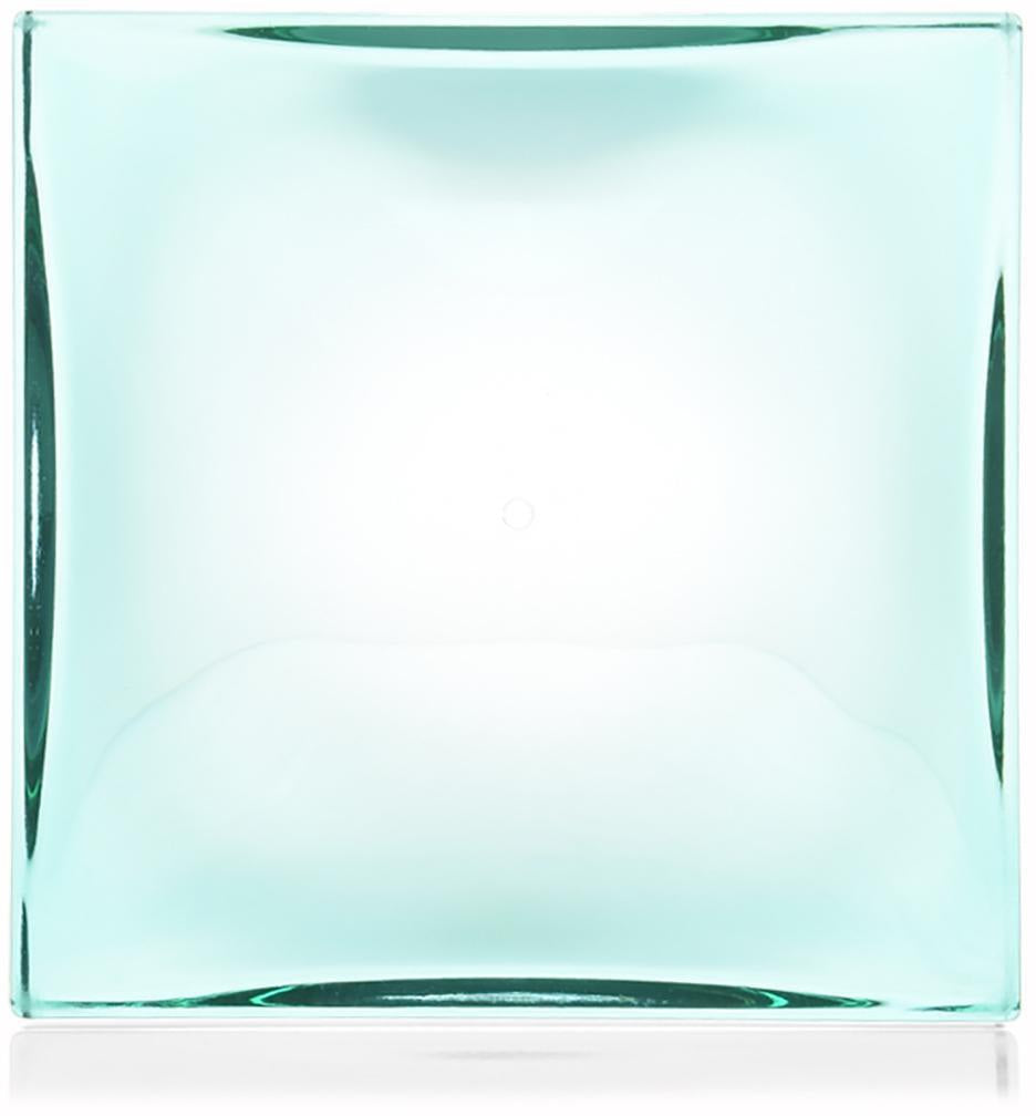 LAUFEN Seifenschale KARTELL BOXY 105x105x25 mm kristallklar – Designer-Accessoire fürs Bad