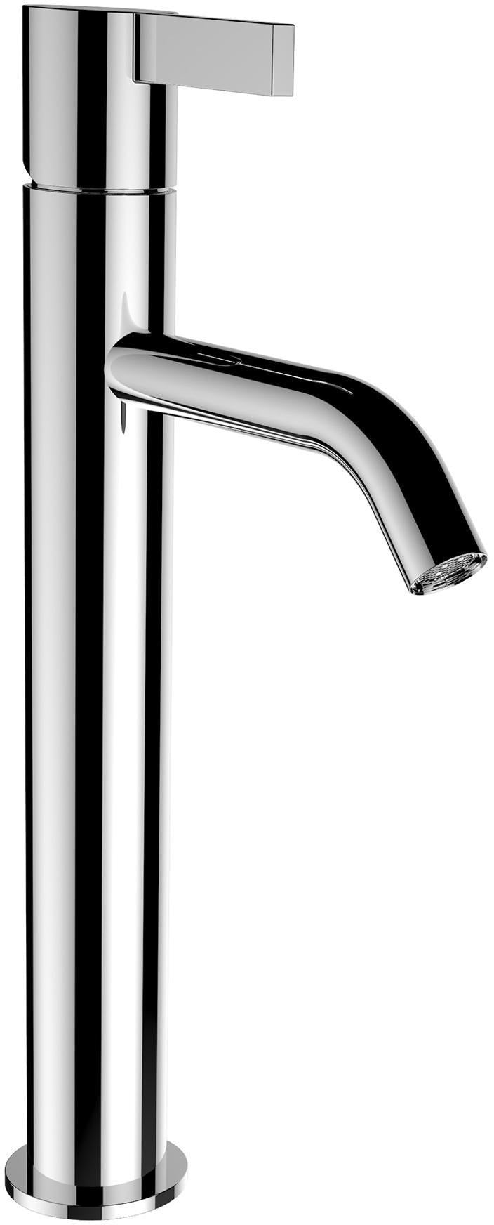 LAUFEN KARTELL Standsäulen-Waschtischmischer mit Festauslauf, chrom, 290 mm