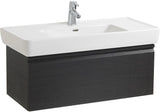 LAUFEN PRO A Waschtischunterbau 450 mm Wenge mit Schublade und Griffmulde