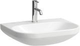 LAUFEN Waschtisch LUA 60x46 cm mit Überlauf ohne Hahnloch in Pergamon