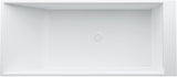 LAUFEN Badewanne KARTELL freistehend 1760x760 mm mit LED-Beleuchtung in Weiß
